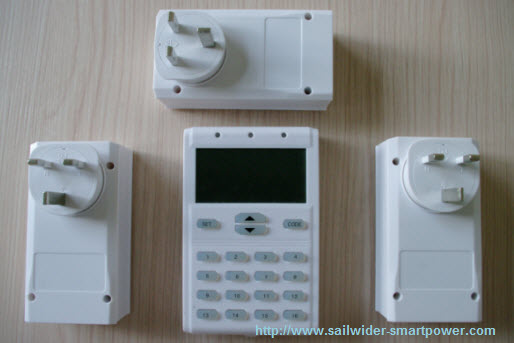 smart wireless system for electricity energy monitoring and controlling